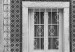 Wall Poster Patterned Windows - black and white window photography in an abstract style 129789 additionalThumb 11