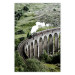 Wall Poster Journey Through Time - landscape of a large viaduct with a train passing through 130289