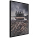 Wall Poster Wooded Island - dark forest landscape and a small lake against the sky 130389 additionalThumb 11