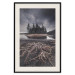 Wall Poster Wooded Island - dark forest landscape and a small lake against the sky 130389 additionalThumb 19