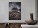 Wall Poster Wooded Island - dark forest landscape and a small lake against the sky 130389 additionalThumb 4