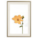 Wall Poster Lovely Flower - a plant with a yellow flower on a uniform white background 130789 additionalThumb 22