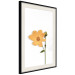 Wall Poster Lovely Flower - a plant with a yellow flower on a uniform white background 130789 additionalThumb 2