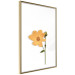 Wall Poster Lovely Flower - a plant with a yellow flower on a uniform white background 130789 additionalThumb 7
