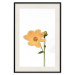 Wall Poster Lovely Flower - a plant with a yellow flower on a uniform white background 130789 additionalThumb 24