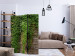 Room Divider Ivy Wall - light brick wall covered with green leafy plant 133789 additionalThumb 4