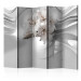 Folding Screen Lilies in the Tunnel II - luxury white flowers on a fanciful light background 133889