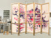Room Divider Screen Shogun's House II (5-piece) - oriental composition with architecture 134289 additionalThumb 6