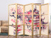 Room Divider Screen Shogun's House II (5-piece) - oriental composition with architecture 134289 additionalThumb 8