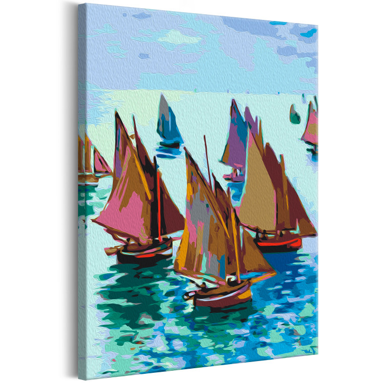 Paint by Number Kit Claude Monet: Fishing Boats 134689 additionalImage 5