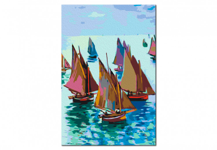Paint by Number Kit Claude Monet: Fishing Boats 134689 additionalImage 5