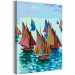 Paint by Number Kit Claude Monet: Fishing Boats 134689 additionalThumb 5