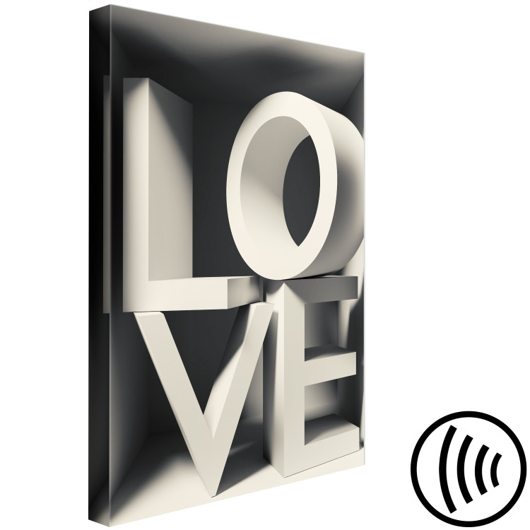 Canvas Love Letters - Spatial Letters Arranging In Love 135389 additionalImage 6