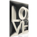 Canvas Love Letters - Spatial Letters Arranging In Love 135389 additionalThumb 2