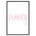 Poster Power Girl - English text on a contrasting white background 135589 additionalThumb 9