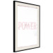 Poster Power Girl - English text on a contrasting white background 135589 additionalThumb 22