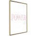 Poster Power Girl - English text on a contrasting white background 135589 additionalThumb 25