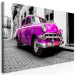 Large canvas print Cuban Classic Car (Pink) II [Large Format] 137589 additionalThumb 2