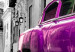 Large canvas print Cuban Classic Car (Pink) II [Large Format] 137589 additionalThumb 4
