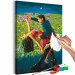 Paint by Number Kit Tango in the Moonlight - A Dancing Couple in a Colorful Meadow 144089 additionalThumb 3