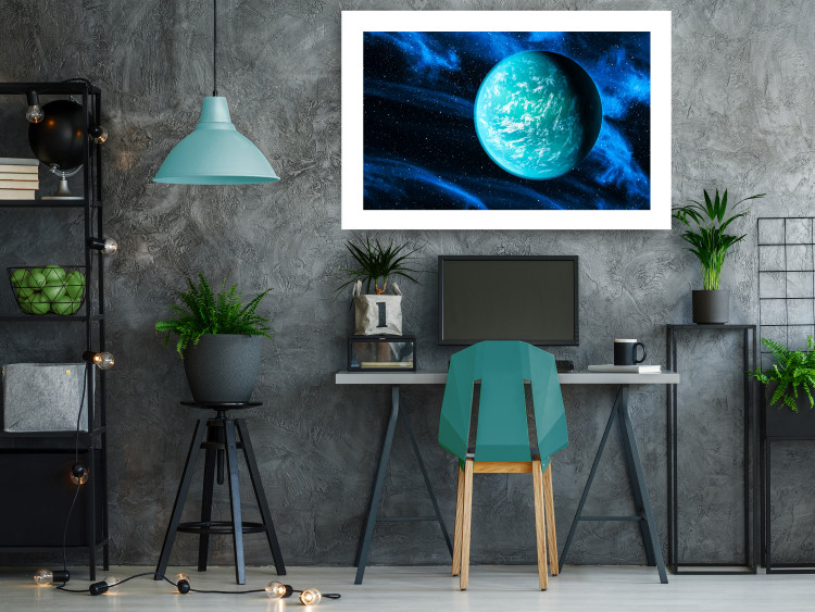 Poster Blue Planet - Visualization of the Cosmos in Dark Tones 146389 additionalImage 12