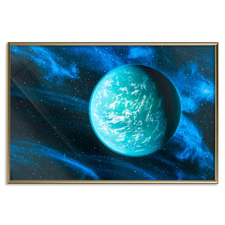 Poster Blue Planet - Visualization of the Cosmos in Dark Tones 146389 additionalImage 21