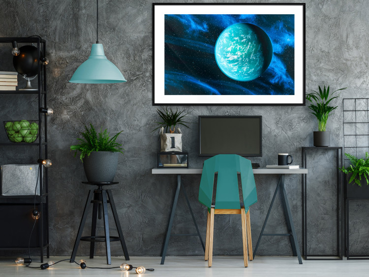 Poster Blue Planet - Visualization of the Cosmos in Dark Tones 146389 additionalImage 18