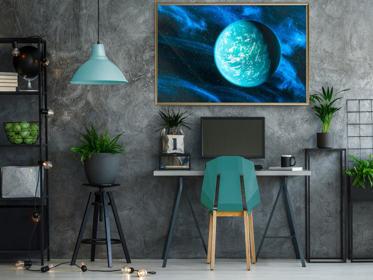 Poster Blue Planet - Visualization of the Cosmos in Dark Tones 146389 additionalImage 13