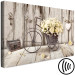 Canvas Art Print Secret Bouquet (1-piece) Wide - bicycle and flowers in vintage style 149289 additionalThumb 6