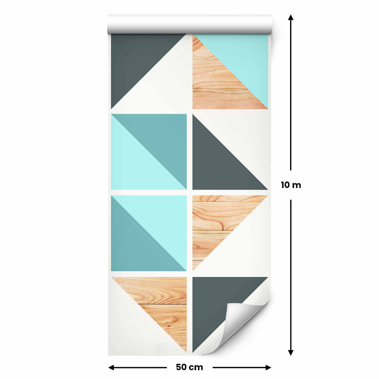 Modern Wallpaper Geometric Duet 149689 additionalImage 7
