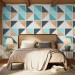 Modern Wallpaper Geometric Duet 149689 additionalThumb 4