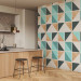 Modern Wallpaper Geometric Duet 149689 additionalThumb 9