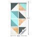 Modern Wallpaper Geometric Duet 149689 additionalThumb 7