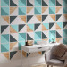 Modern Wallpaper Geometric Duet 149689 additionalThumb 5