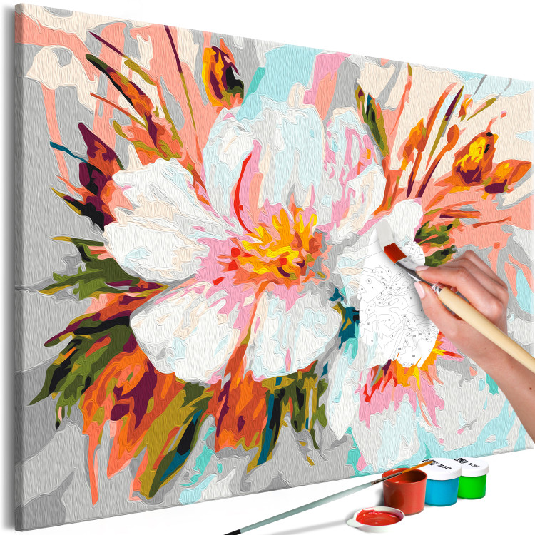 Paint by Number Kit Blooming Flower - Colorful Nature With the Arrival of Spring 149789 additionalImage 6