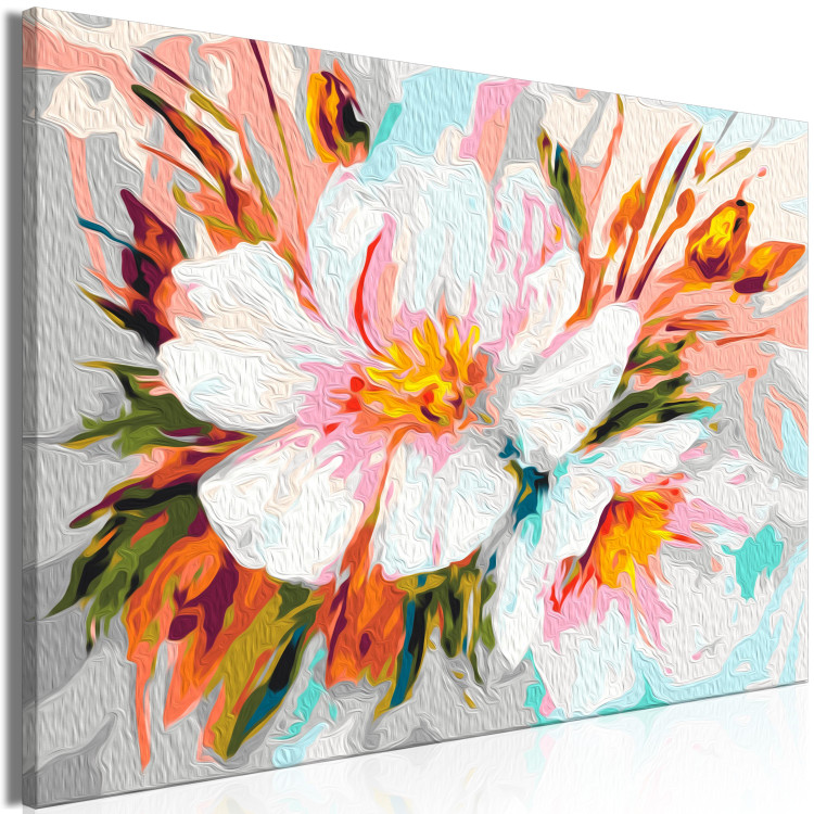 Paint by Number Kit Blooming Flower - Colorful Nature With the Arrival of Spring 149789 additionalImage 5