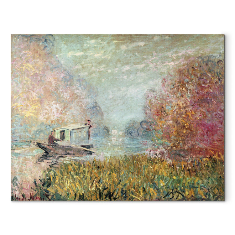 Art Reproduction Barge on the Seine 150489