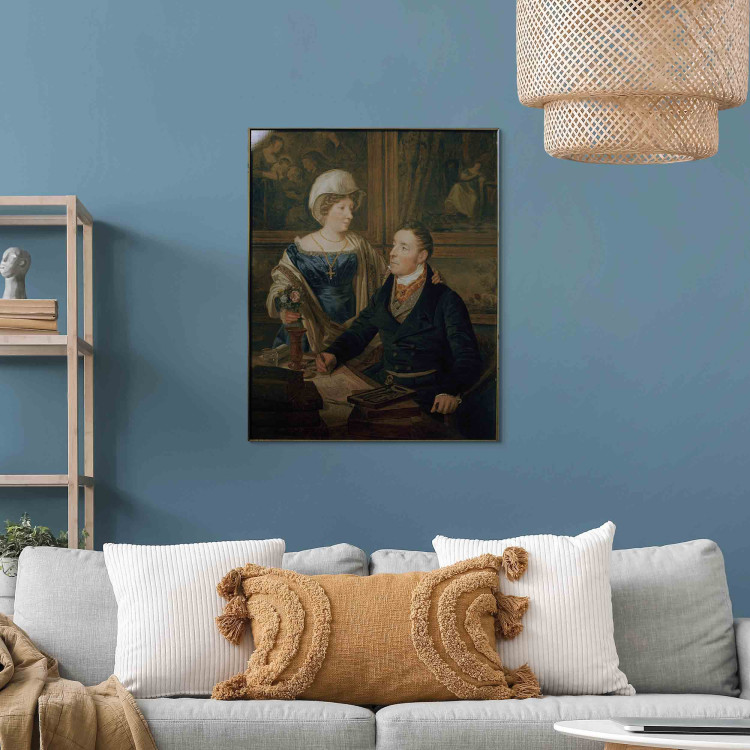 Reproduction Painting Portrait of a cartographer and his Wife 154689 additionalImage 5