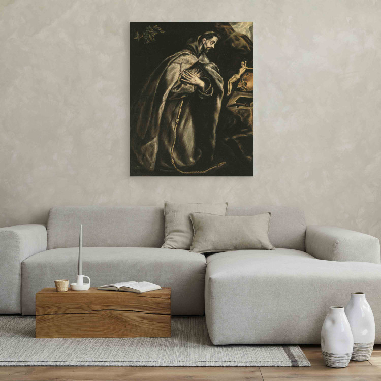 Reproduction Painting St. Francis praying 156789 additionalImage 3