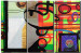 Canvas Print Colourful gates 48389