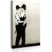 Canvas Print Kissing Coppers by Banksy 72589 additionalThumb 2