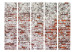 Folding Screen Echo of Past Days II - architectural texture of urban brick 95489 additionalThumb 3