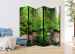 Room Divider Moist Forest II - green landscape of a moist forest with water and stones 108399 additionalThumb 2