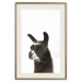 Wall Poster Llama - composition for children with a black and white furry animal 114399 additionalThumb 19