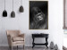Poster Mountain Gorilla - black and white composition with a portrait of an African ape 116499 additionalThumb 6
