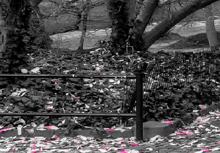 Canvas Magnolia Park (5 Parts) Narrow Pink 123099 additionalImage 4