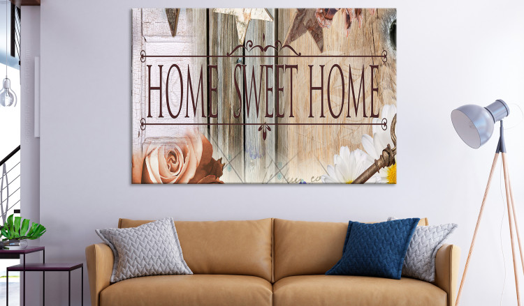 Large canvas print Keys to Sweet Home [Large Format] 128699 additionalImage 5