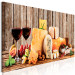 Canvas Summer Feast (1-part) narrow - still life of colorful cheeses 129399 additionalThumb 2