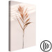 Canvas Exotic Shade (1-part) vertical - palm leaves in sepia motif 129499 additionalThumb 6