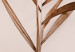 Canvas Exotic Shade (1-part) vertical - palm leaves in sepia motif 129499 additionalThumb 4